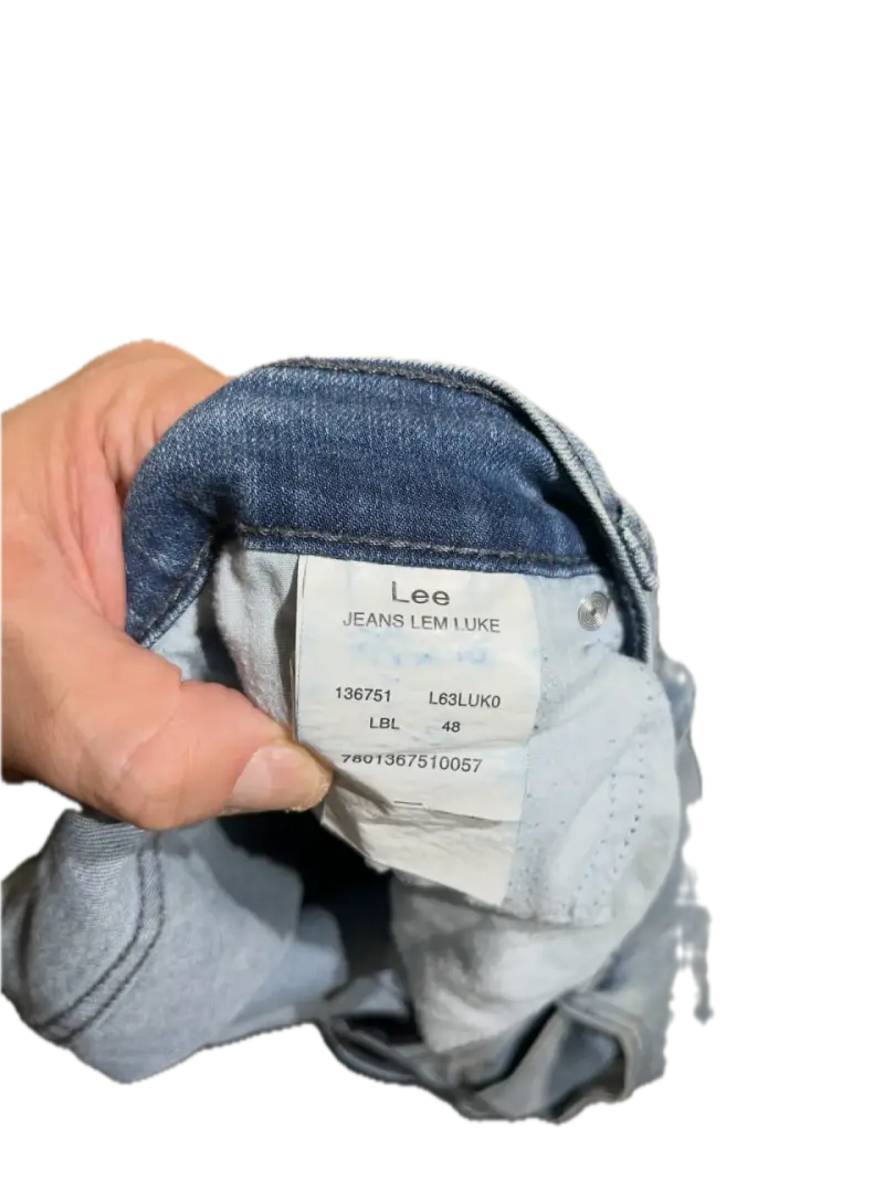 Jeans Lee azul clásico, Slim Fit - 4