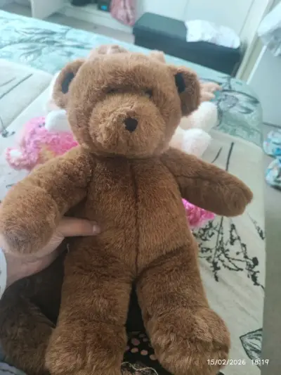 Osito de peluche multicolor grande - miniatura 3