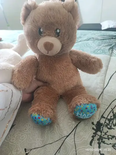 Osito de peluche multicolor grande - miniatura 5