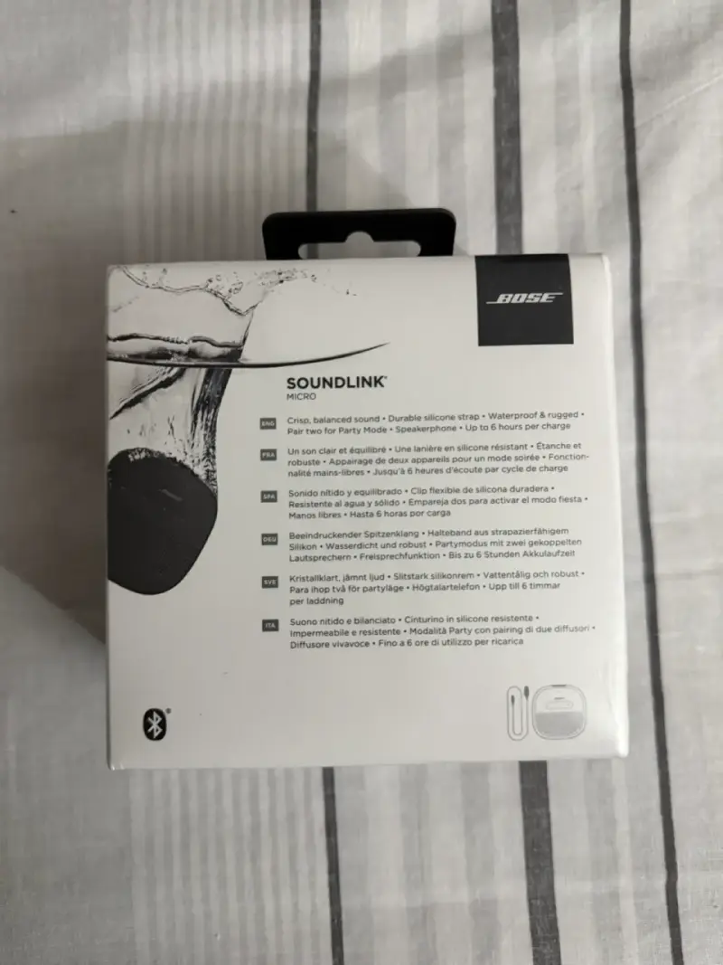 Parlante Bose SoundLink Micro - 3