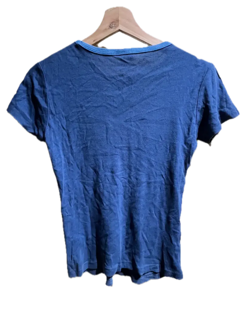 Polera azul Uruguay 100% Algodon - 2