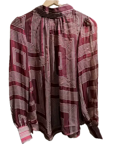 Blusa estampada geométrica - miniatura 1