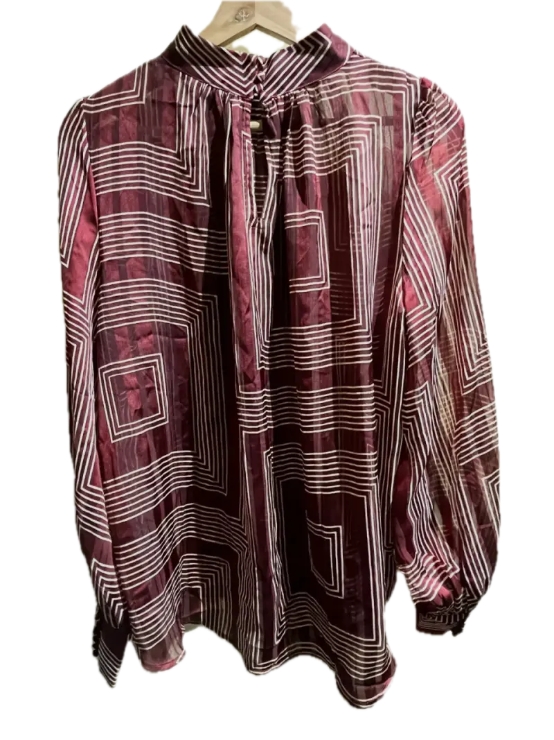 Blusa estampada geométrica - 2