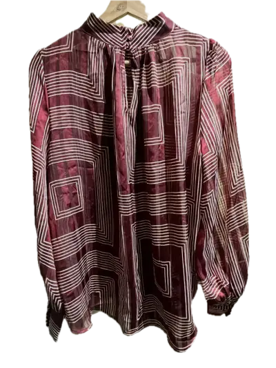 Blusa estampada geométrica - miniatura 2