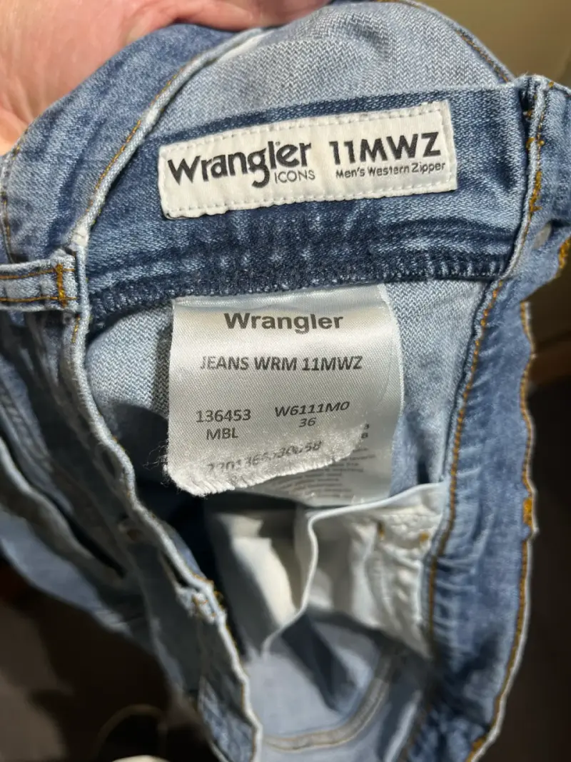 Jeans azul clásico Wrangler Slim Fit - 3