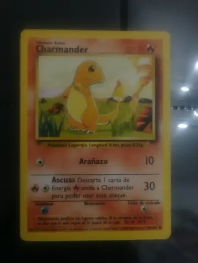 Carta Pokémon Charmander original - miniatura 2