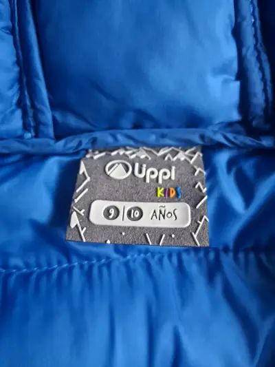 Chaqueta inflable azul con capucha marca lippi - miniatura 3