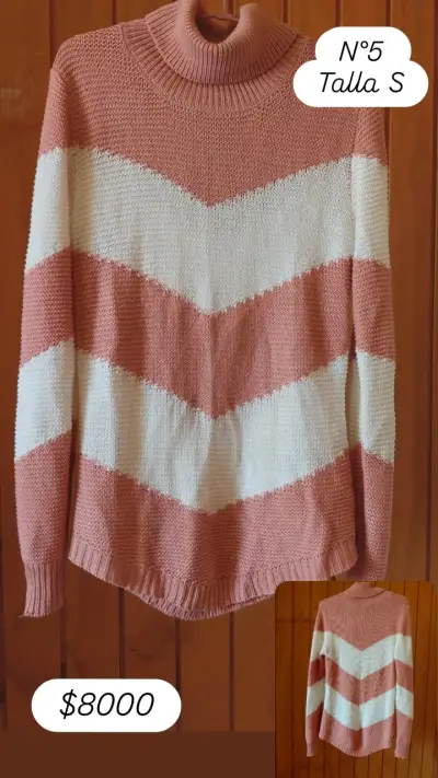 Chaqueta roja de cuero talla S - miniatura 5