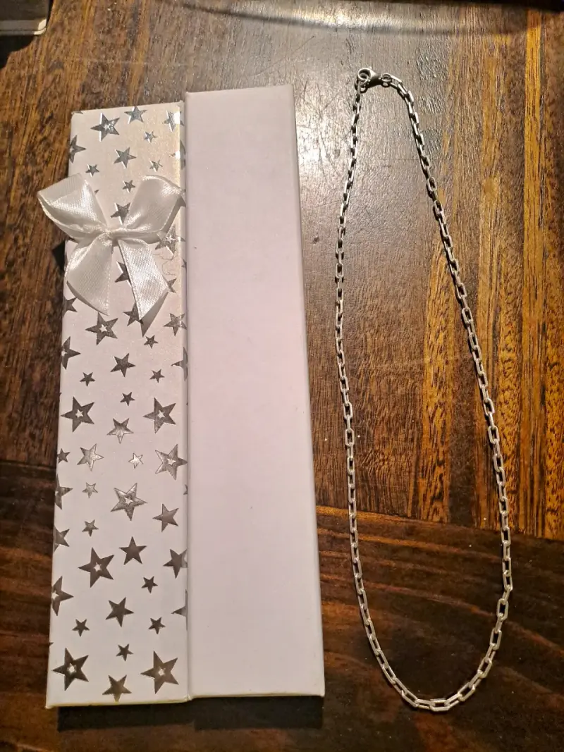 Collar de eslabones con caja - 3