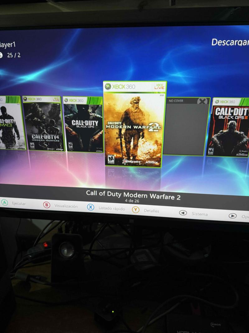 Consola Xbox 360 edición mw2 rgh - 6