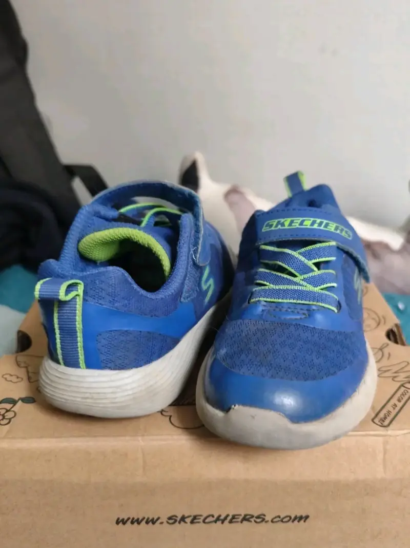 Zapatillas Skechers azules niño - 1