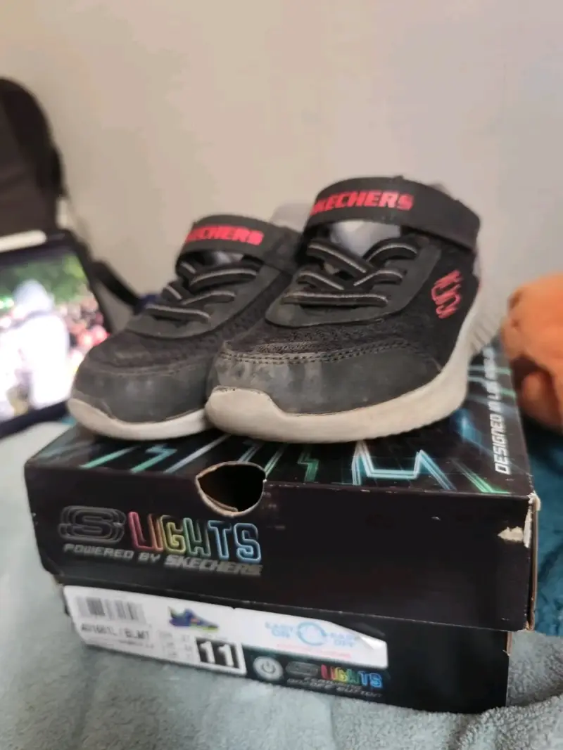 Zapatillas Skechers azules niño - 2