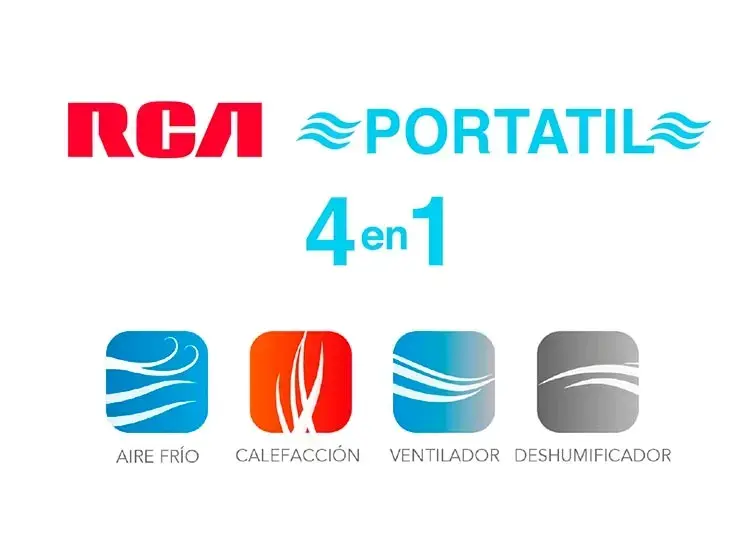 Aire acondicionado portátil RCA - 5