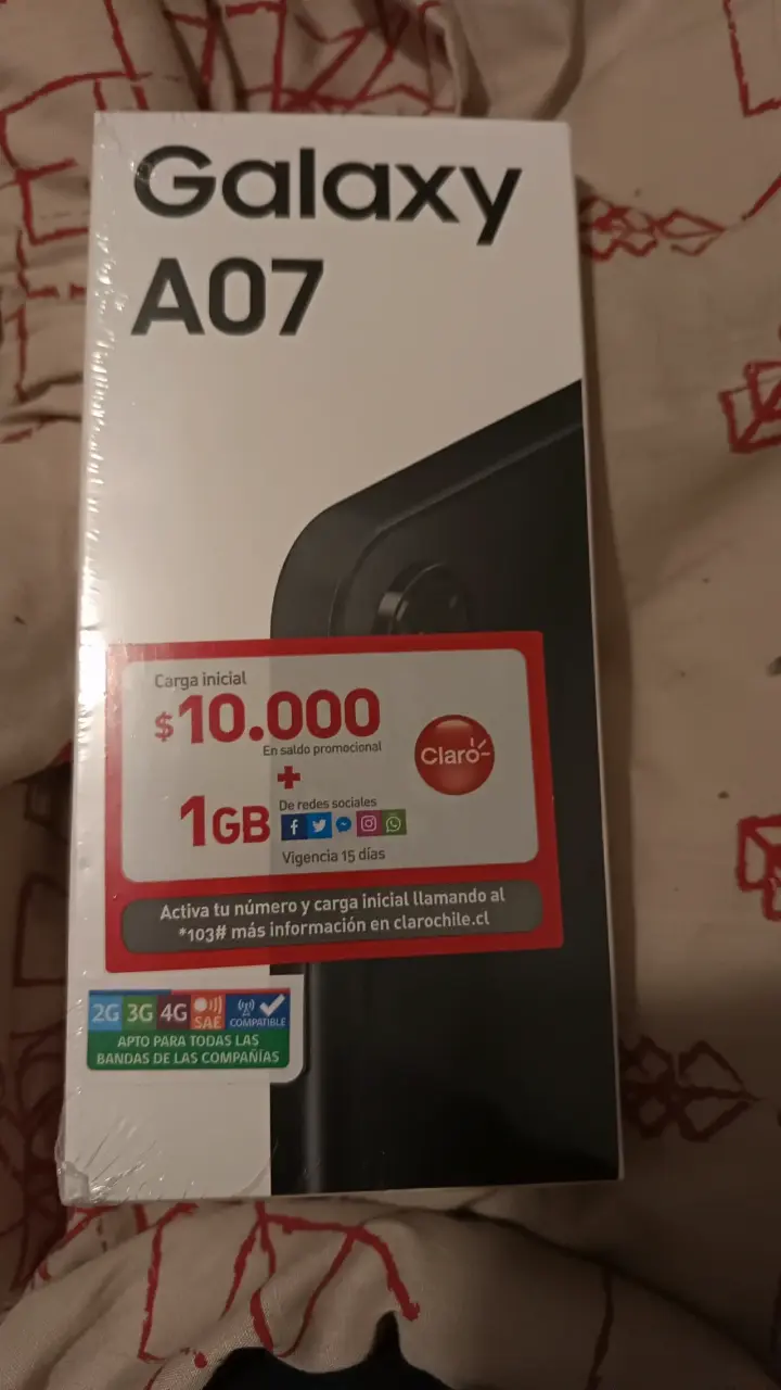 Smartphone Galaxy A07 nuevo - 2