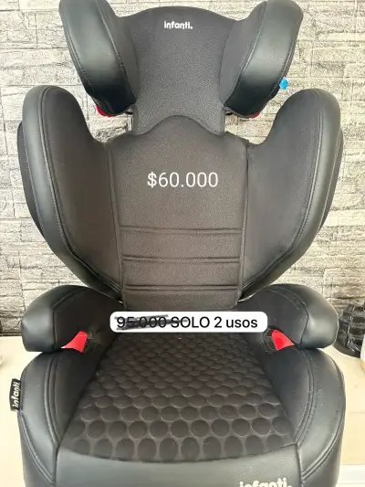 Silla de auto para niño SRS negra - miniatura 3