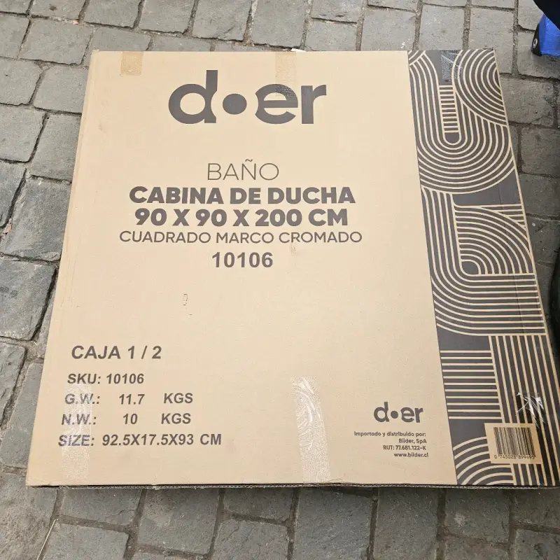 Receptaculo de ducha Doer 90x90