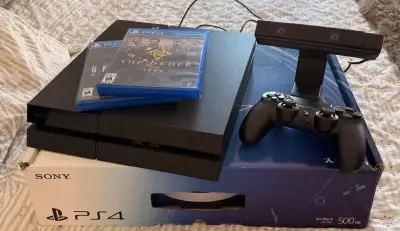 Consola PS4 con accesorios y juegos - miniatura 1
