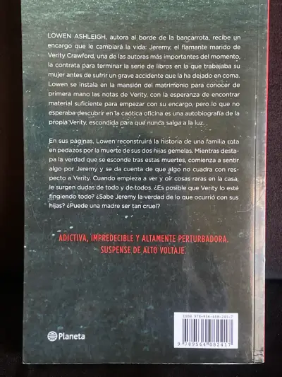 Libro Verity: La Sombra de un Engaño - miniatura 2