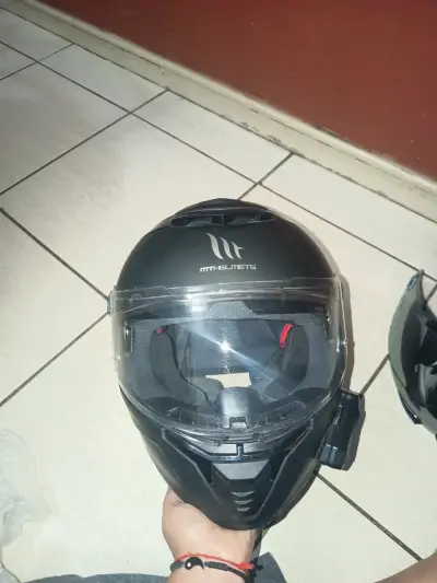 Casco moto negro MT Helmets - miniatura 4
