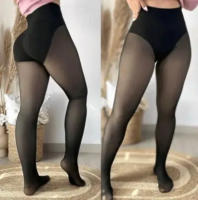 Pantys altas negras - miniatura 1