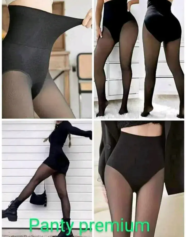 Pantys altas negras - 4