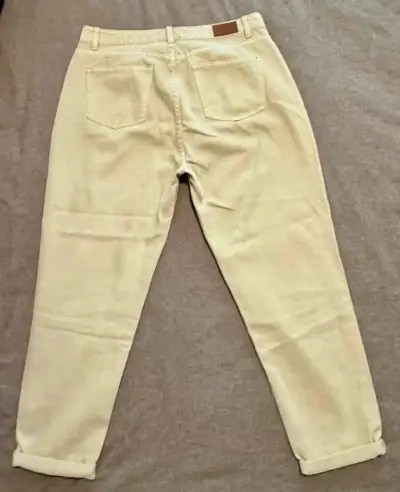 Jeans beige para hombre - miniatura 4