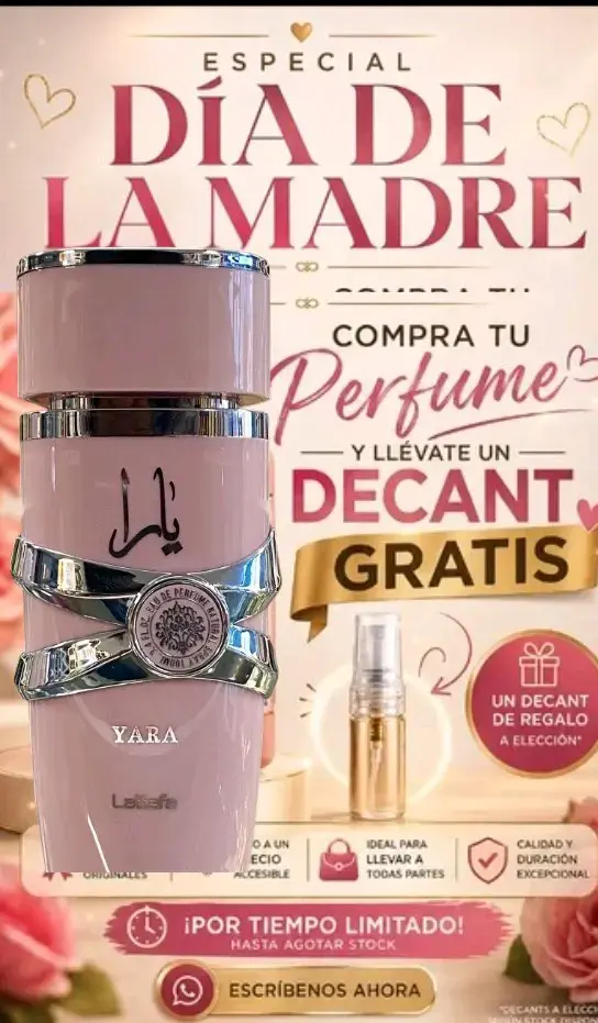 Perfume Yara Lattafa 100ml - 4