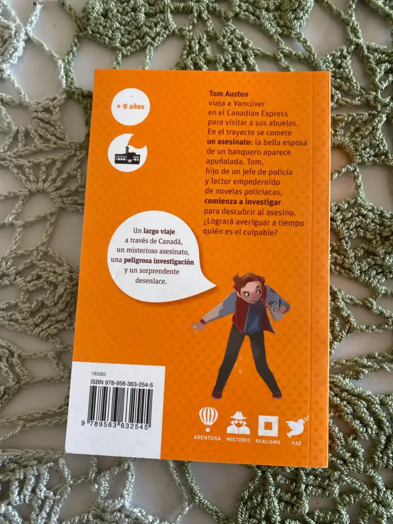 Libro 'Asesinato en el Canadian Express' - 2