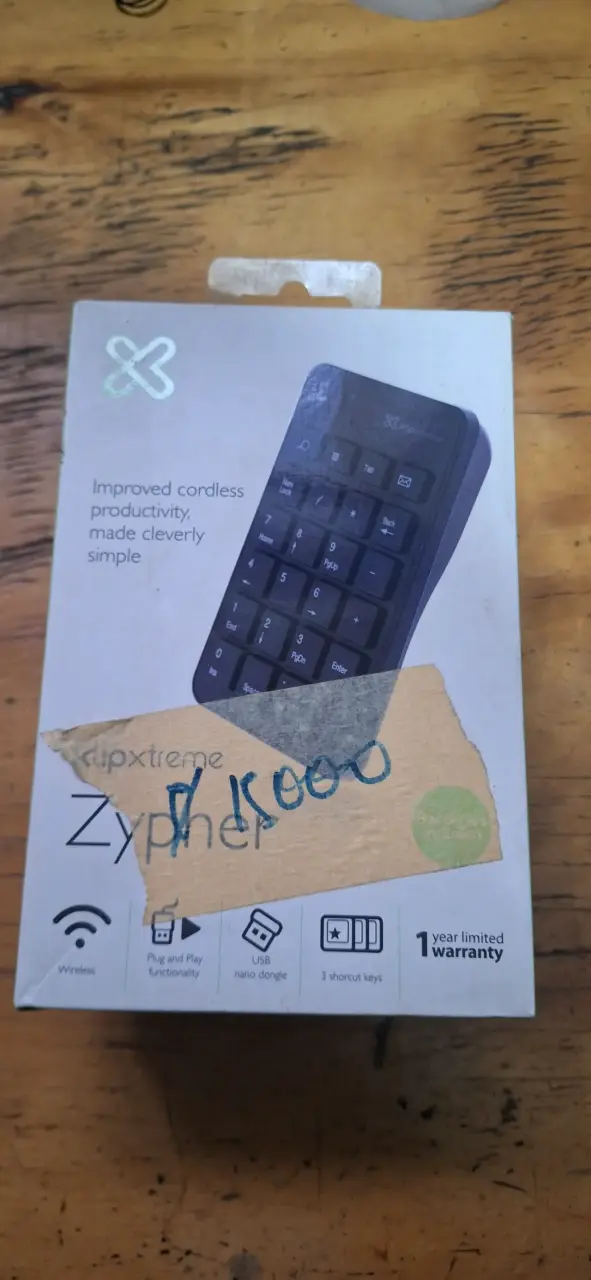 Teclado numérico inalámbrico KlipXtreme - 4