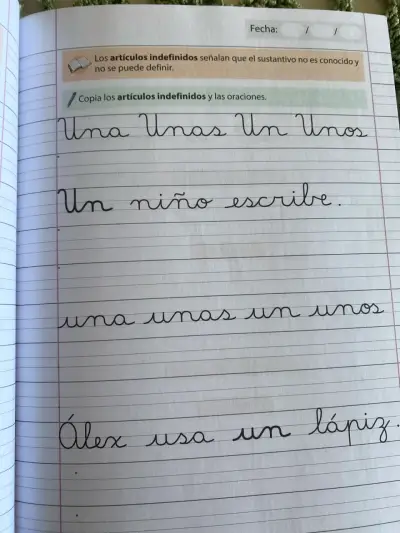Cuaderno de caligrafía 3° básico - miniatura 3