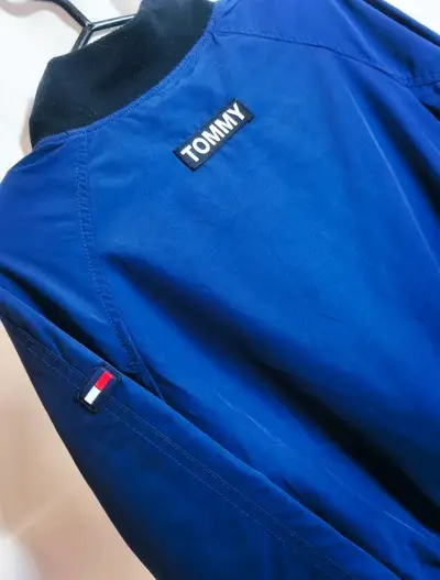 Chaqueta Tommy azul Mujer - miniatura 1