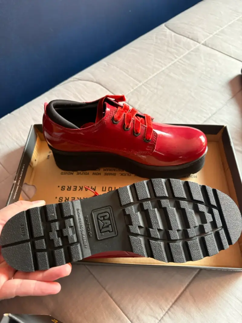 Zapato Mujer Pace Rojo CAT número 40 - 2
