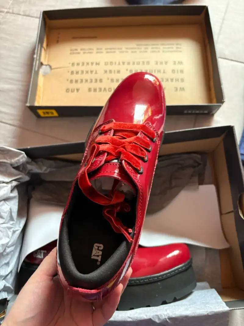 Zapato Mujer Pace Rojo CAT número 40 - 4