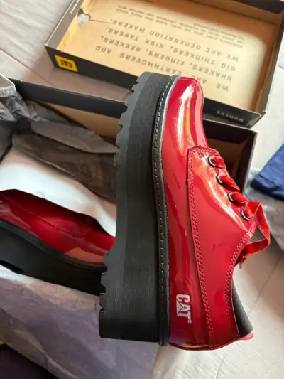 Zapato Mujer Pace Rojo CAT número 40 - miniatura 5