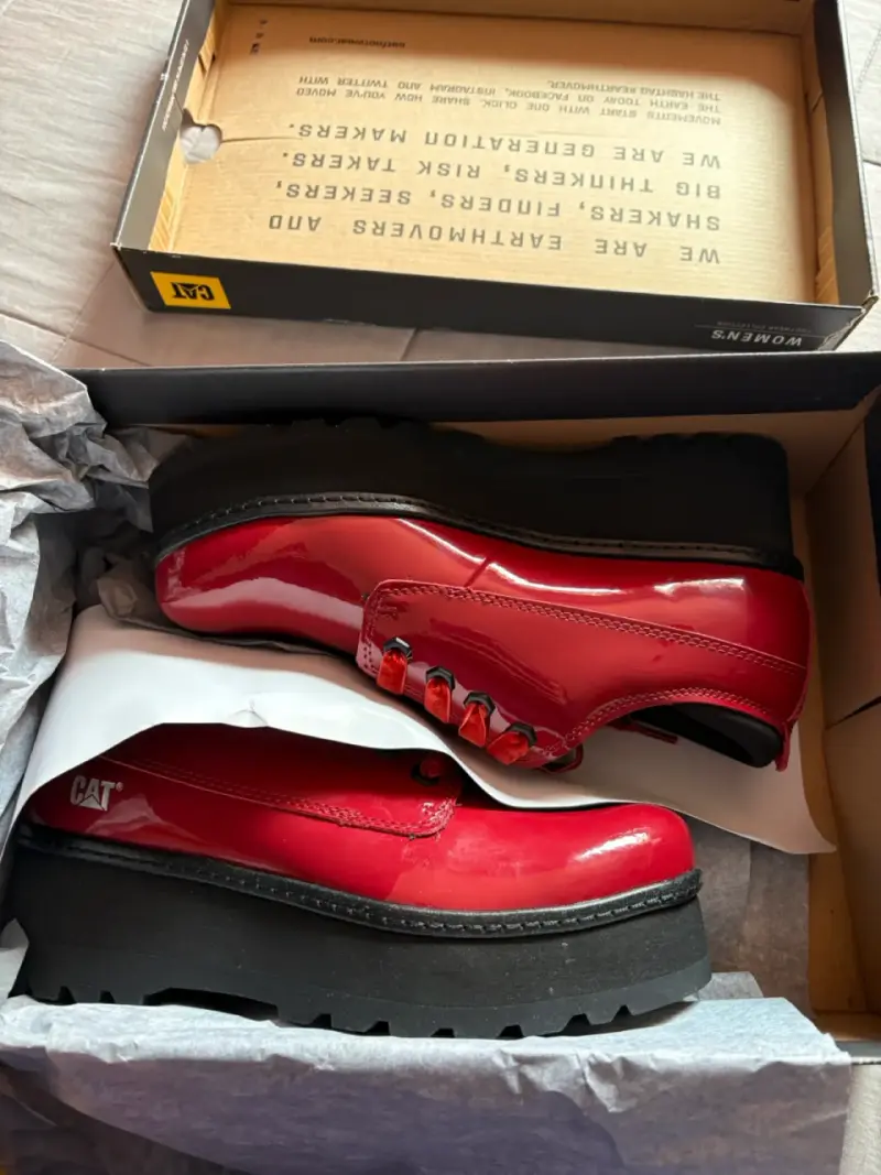 Zapato Mujer Pace Rojo CAT número 40 - 6