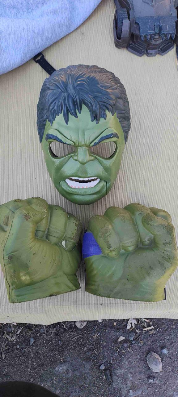 Máscara de superhéroe Hulk - 4