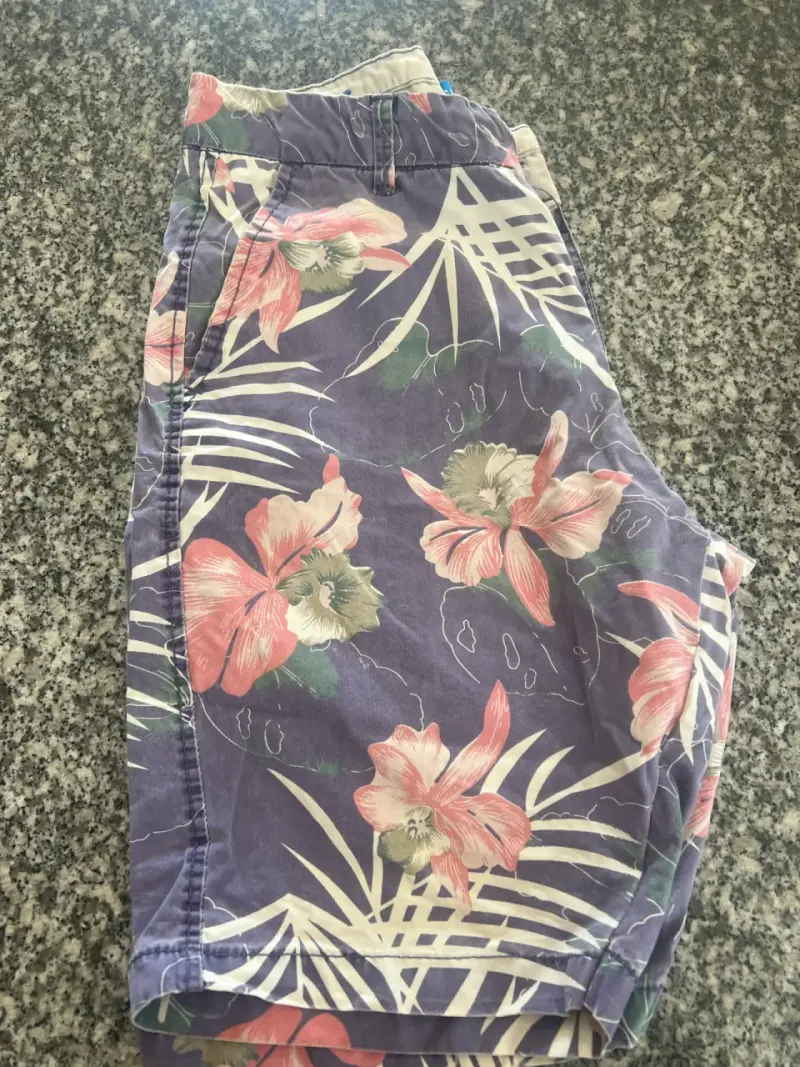 Shorts hawaianos estampados - 2
