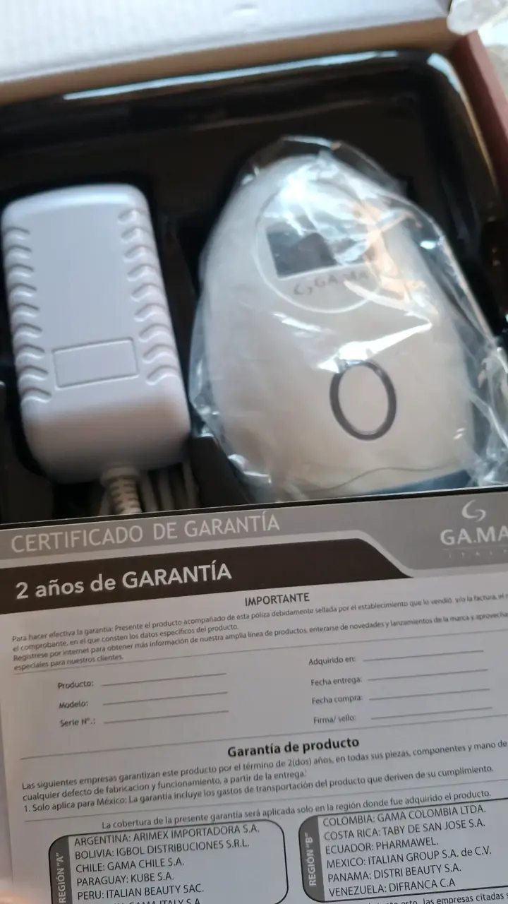 Depiladora de luz pulsada GA.MA - 6
