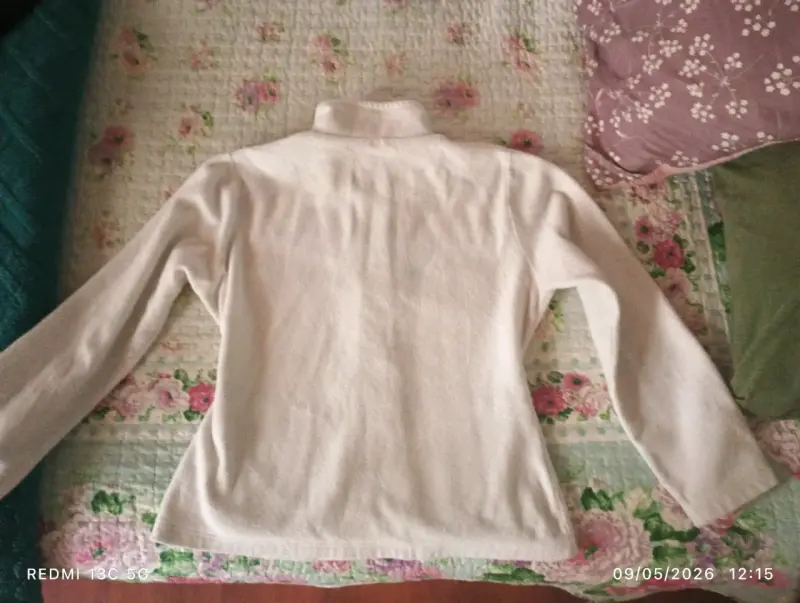 Chaqueta de polar blanca - 2