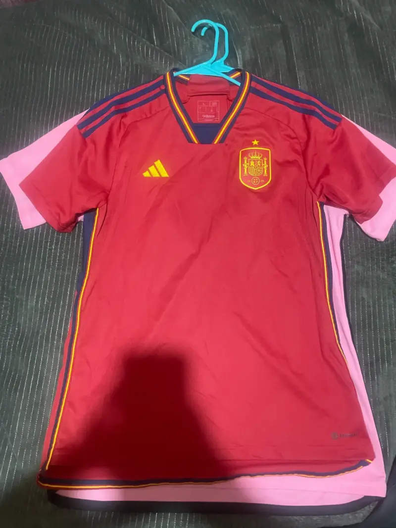 Camiseta roja España Adidas - 1