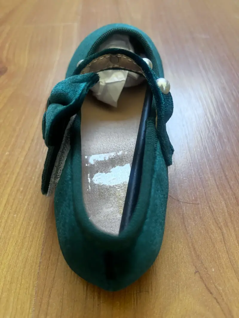 Zapatos verdes de niña - 5