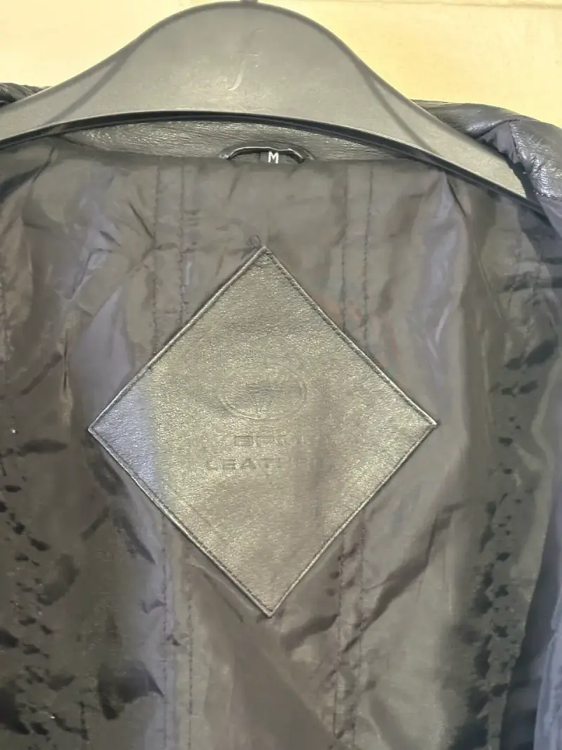 Chaqueta de Cuero Genuino BPM - Talla M - 3