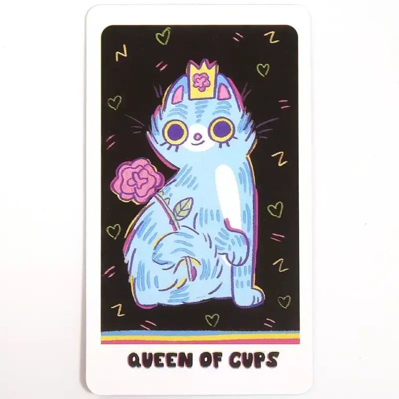 Baraja tarot Weird Cat - 5