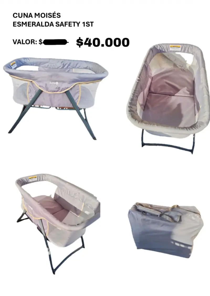 Cuna moisés Esmeralda Safety 1st