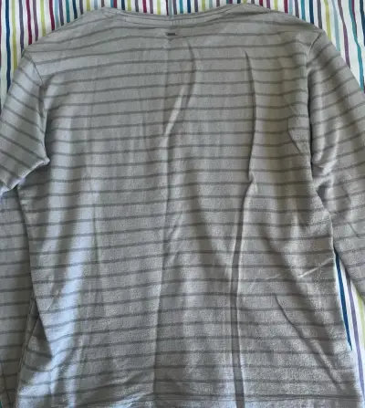 Suéter gris tejido para hombre - miniatura 4