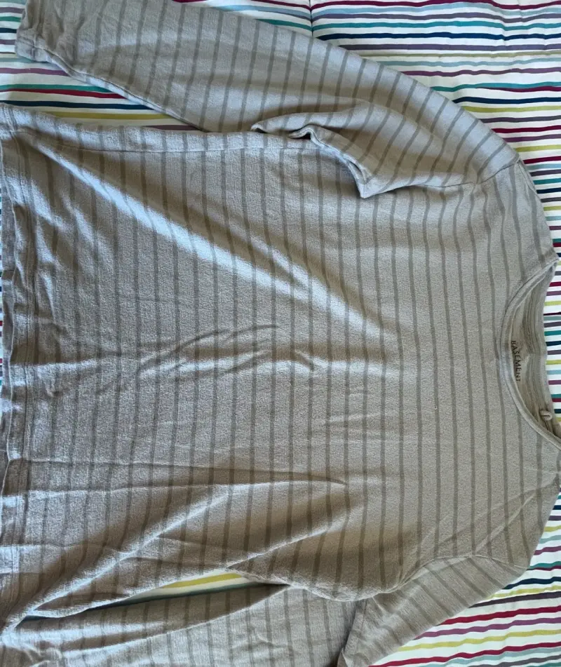 Suéter gris tejido para hombre - 6