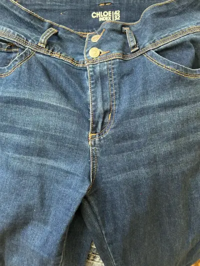 Jeans Chloe azul oscuro - miniatura 1