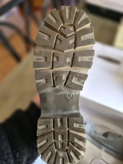 Botines de cuero cafés - miniatura 2