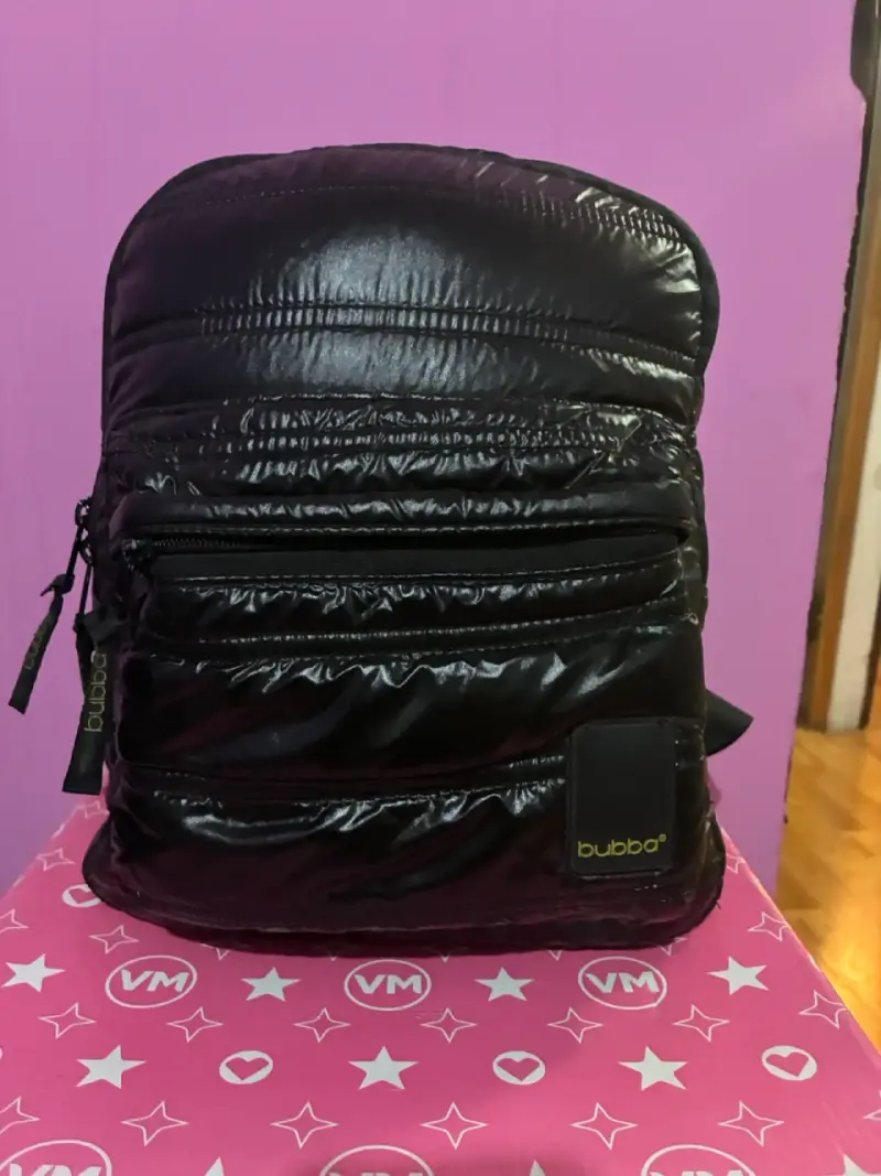Mochila Bubba negra acolchada