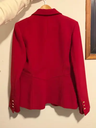 Blazer rojo elegante - miniatura 2